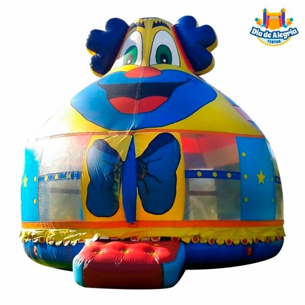 Colchão Bolha Pula Pula Palhaço - Dia de Alegria Festas - Aluguel de Brinquedos